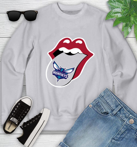 Charlotte Hornets NBA Basketball Lips I Root For My Team Adoring Fan 118