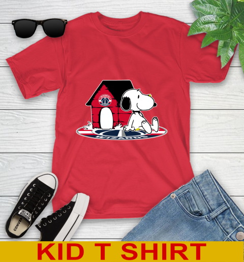 NBA Basketball Washington Wizards Snoopy The Peanuts Movie Shirt Youth T-Shirt 10