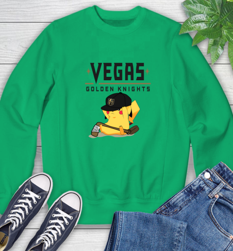 NHL Pikachu Hockey Sports Vegas Golden Knights Sweatshirt 6
