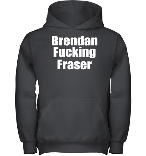 Matt Rife Wearing Brendan Fucking Fraser Youth Hoodie