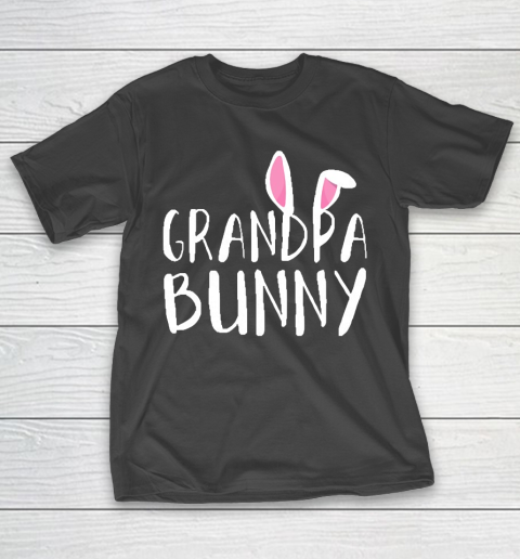 Grandpa Funny Gift Apparel  Grandpa Bunny Paps Family Matching Easter T-Shirt