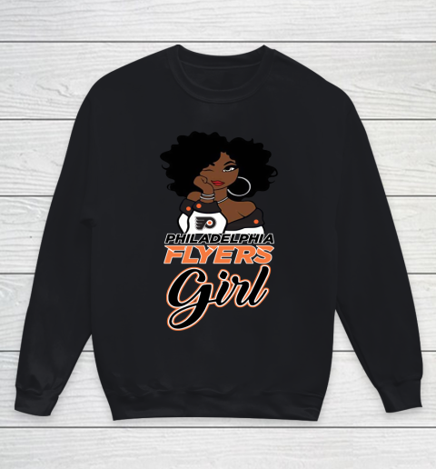 Philadelphia Flyers Girl NHL Youth Sweatshirt