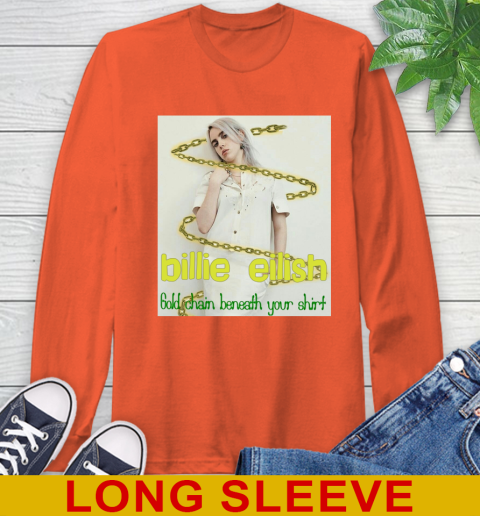 Billie Eilish Gold Chain Beneath Your Shirt 62