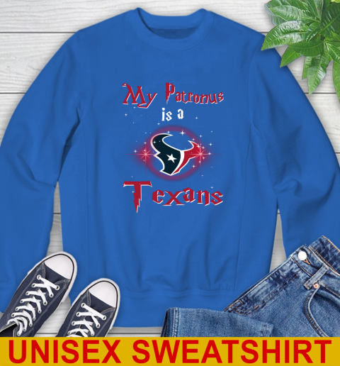 NFL Football Harry Potter My Patronus Is A Houston Texans Sweatshirt 11