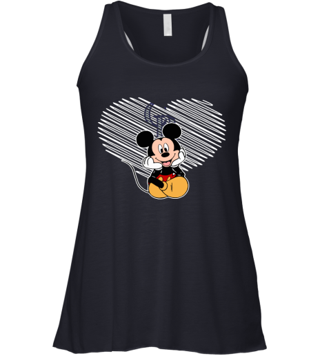 p66t mlb colorado rockies the heart mickey mouse disney baseball flowy tank 32 front midnight