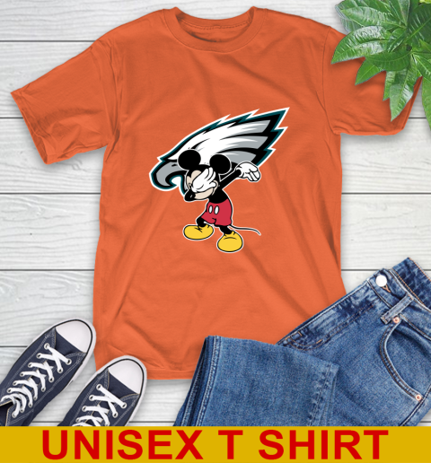 Philadelphia Eagles NFL Football Dabbing Mickey Disney Sports T-Shirt 5