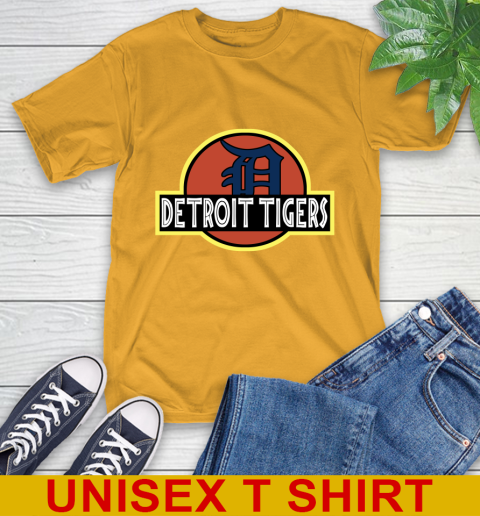 MLB Detroit Tigers Jurassic Park Dinosaur Movie Baseball Sports 3