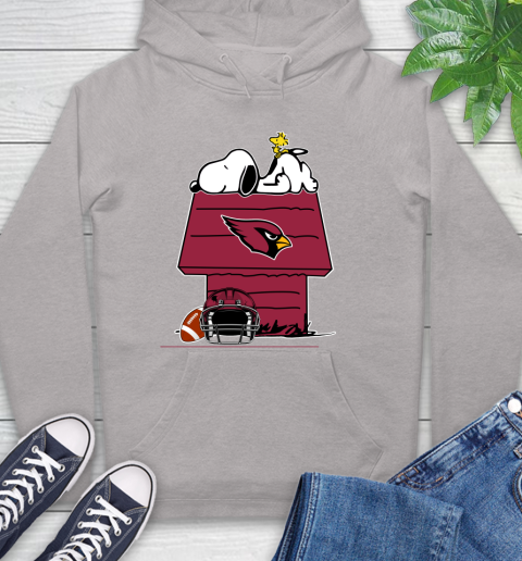 Arizona Cardinals NFL Football Snoopy Woodstock The Peanuts Movie Hoodie 12