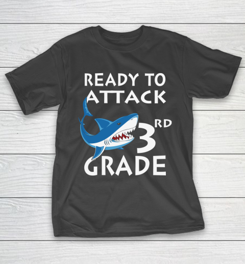 Back To School Shirt Ready to attack 3rd grade 1 T-Shirt