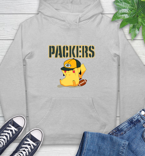 NFL Pikachu Football Sports Green Bay Packers Hoodie 6