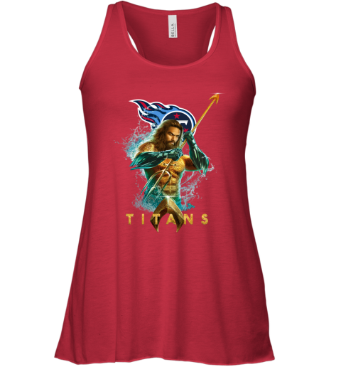 NFL Tennessee Titans Aquaman DC Football Sports 0PICnj5BNZs flowy tank 32 95 151514 front red