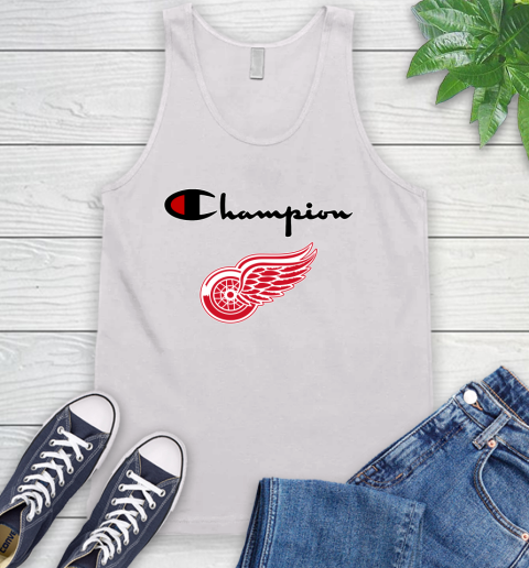 NHL Hockey Detroit Red Wings Champion Shirt Tank Top