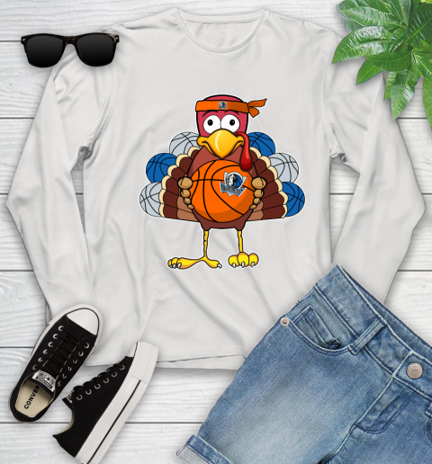 Dallas Mavericks Turkey thanksgiving day Youth Long Sleeve
