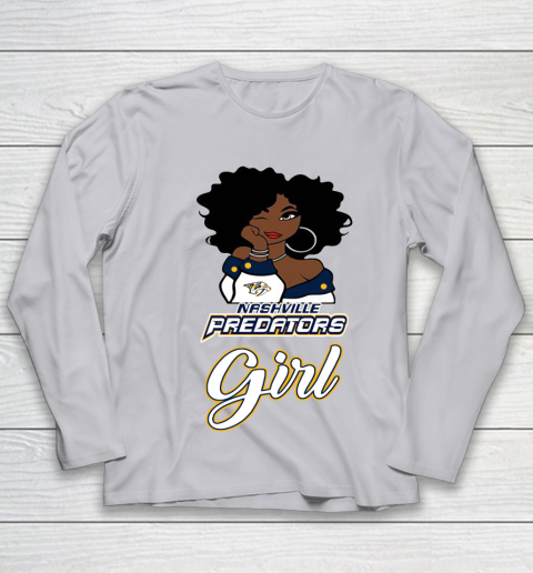 Nashville Predators Girl NHL Youth Long Sleeve 5
