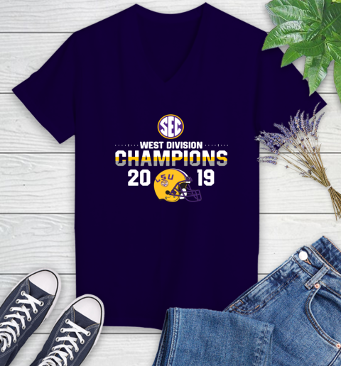 Awesome LSU Tigers West Division Champion 2019 Shirt 74