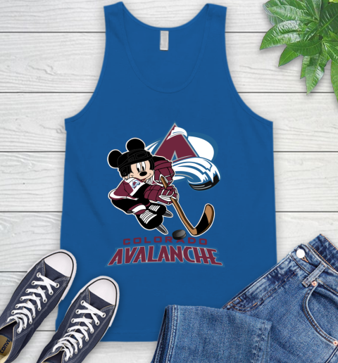NHL Colorado Avalanche Mickey Mouse Disney Hockey T Shirt Tank Top 5