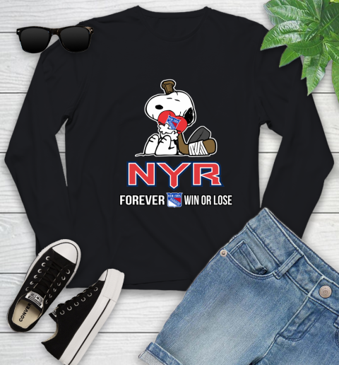 NHL The Peanuts Movie Snoopy Forever Win Or Lose Hockey New York Rangers 126