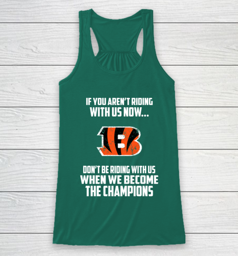 NFL Cincinnati Bengals Football We Become The Champions Racerback Tank 5