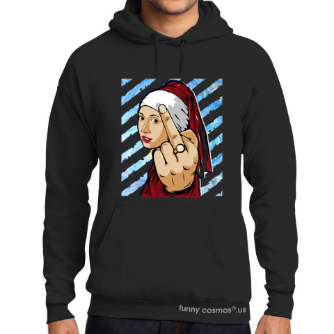 Air Jordan 1 Chicago Matching Sneaker Tshirt The Girl With The Pearl Earing Middle Finger Red and white Jordan Tshirt
