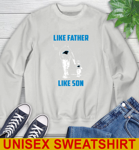 Carolina Panthers NFL Football Like Father Like Son Sports Sweatshirt 5