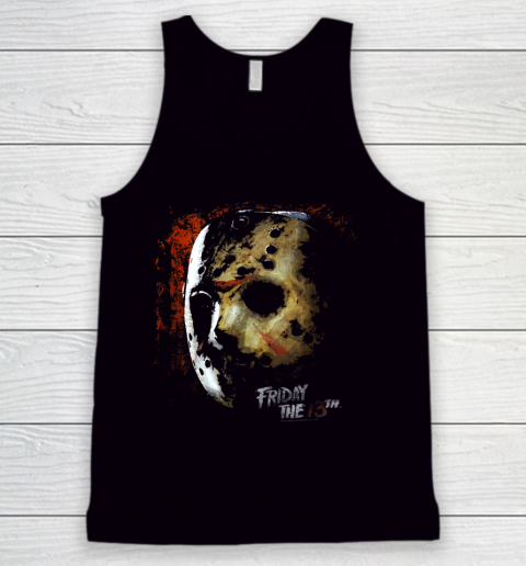 Friday the 13th Mask of Death Halloween Horror Tank Top