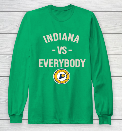 Indiana Pacers Vs Everybody Long Sleeve T-Shirt 4