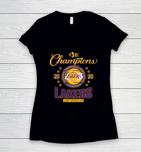 Lakers Championship 2020 Women's V-Neck T-Shirt