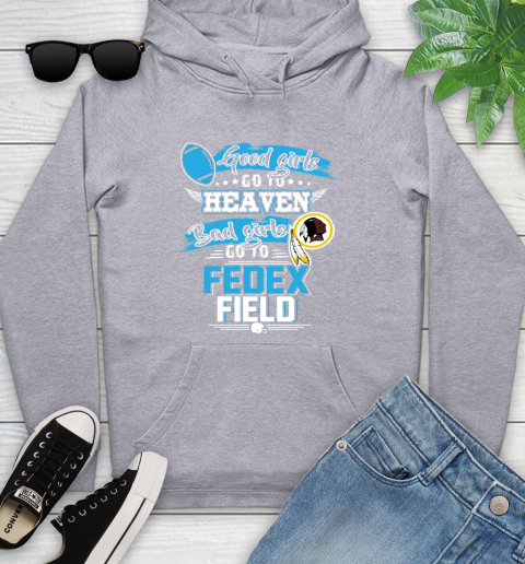 Washington Redskins NFL Bad Girls Go To Fedex Field Shirt Youth