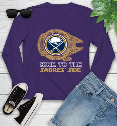 NHL Come To The Buffalo Sabres Wars Hockey Sports Youth Long Sleeve 4