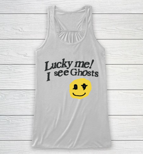 Kid Cudi SLN Shirt Lucky Me I See Ghosts Racerback Tank