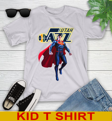 NBA Awesome Superman Basketball Sports Utah Jazz 105