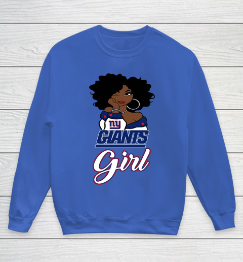 New York Giants Girl NFL Youth Sweatshirt 8