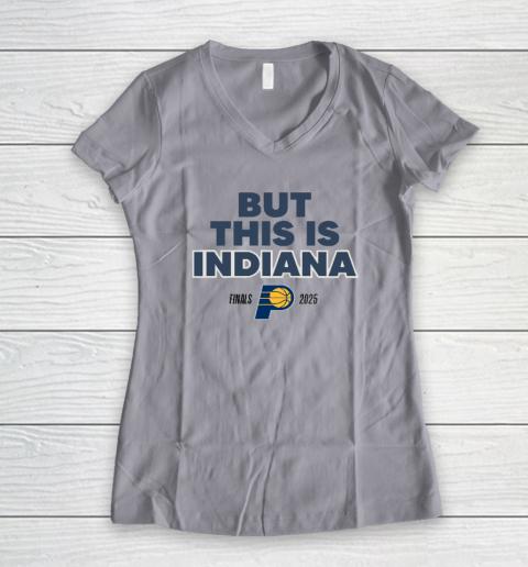 But This Is Indiana Women's V-Neck T-Shirt 2