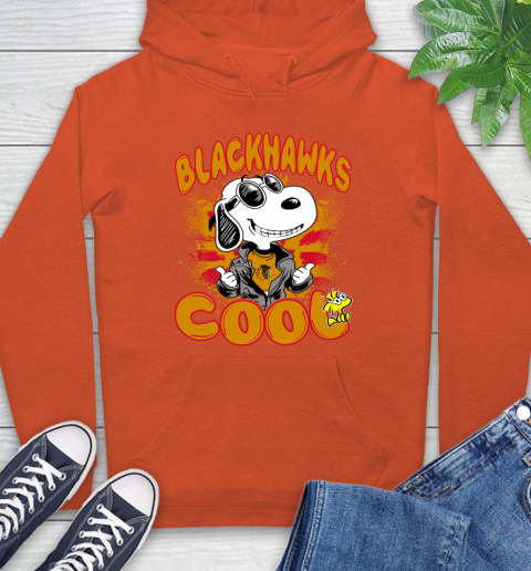 NHL Hockey Chicago Blackhawks Cool Snoopy Shirt Hoodie 4
