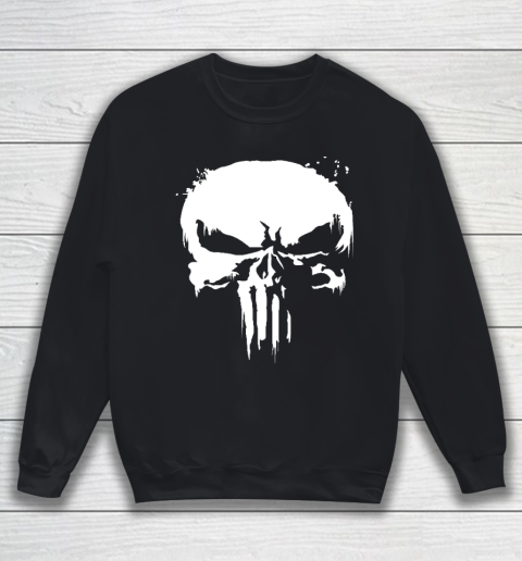 The Punisher Jon Bernthal Frank Castle Punisher Black Essential Sweatshirt
