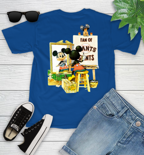 MLB Baseball San Francisco Giants Mickey Drawing Shirt 103