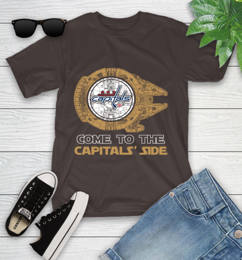 NHL Come To The Washington Capitals Wars Hockey Sports Youth T-Shirt 7