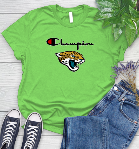 NFL Football Jacksonville Jaguars Champion Shirt Women's T-Shirt 7