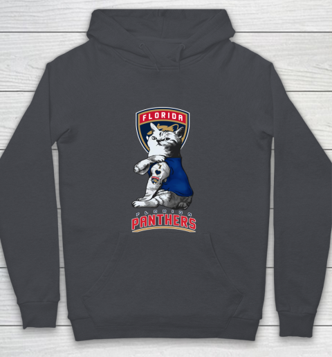 NHL My Cat Loves Florida Panthers Hockey Youth Hoodie 5