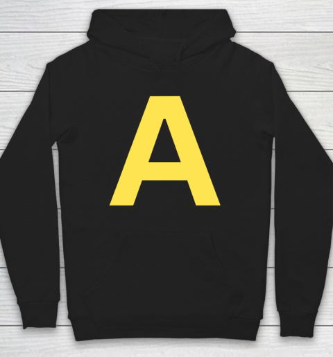 Letter A Chipmunk Christmas Thanksgiving Costume Hoodie