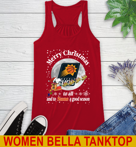 Phoenix Suns Merry Christmas To All And To Suns A Good Season NBA Basketball Sports Racerback Tank 4