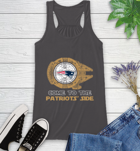 NFL Come To The New England Patriots Wars Football Sports Racerback Tank 11