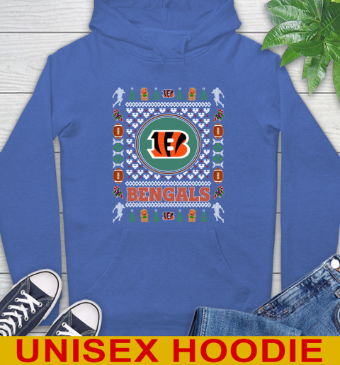 Cincinnati Bengals Merry Christmas NFL Football Loyal Fan Hoodie 9