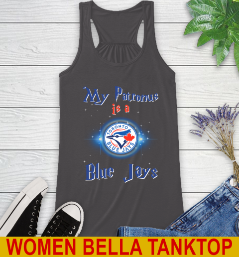 MLB Baseball Harry Potter My Patronus Is A Toronto Blue Jays Racerback Tank 10