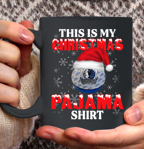 Dallas Mavericks This Is My Christmas Pajama Shirt NBA Ceramic Mug 11oz 2