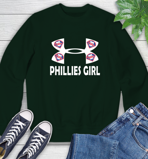 MLB Philadelphia Phillies Under Armour Baseball Sports Sweatshirt 12