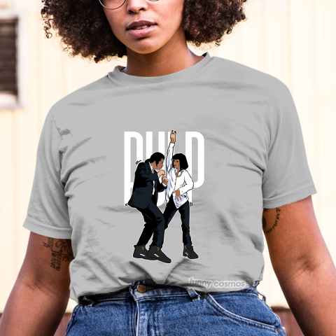 Air Jordan 12 The Master Matching Sneaker Tshirt Pulp Fiction Dance Black Jordan Tshirt