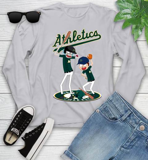 MLB Oakland Athletics Rick And Morty Baseball 129