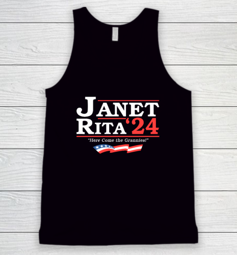 Janet and Rita 2024 Here Come the Grannies Tank Top