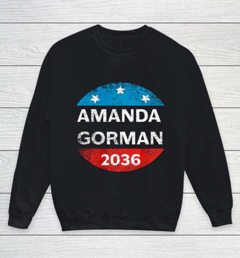 Amanda Gorman Shirt 2036 Inauguration 2021 Poet Poem Funny Retro Youth Sweatshirt